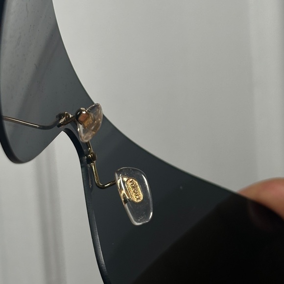 Versace Black and Gold Sunglasses - Picture 4 of 13